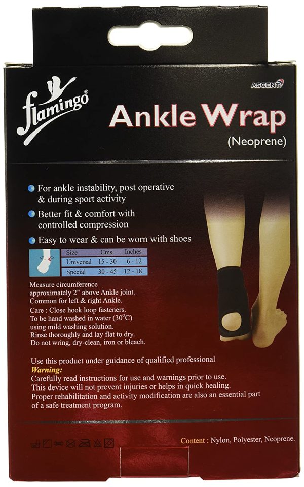 Flamingo Ankle Wrap (Neoprene)