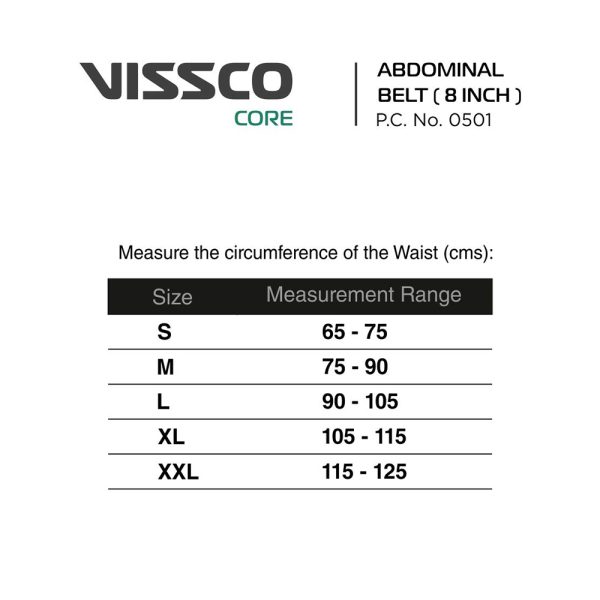 Vissco Abdominal Belt 10"