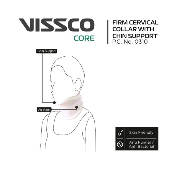 Vissco Cervical Collar With Chin Support