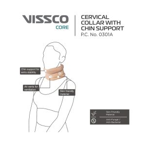 Vissco Cervical Collar Regular- With Chin