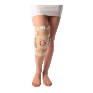 Vissco New Hinge Elastic Knee Support with Patella