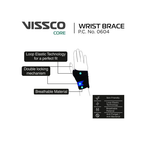 Visco Wrist Brace - Universal