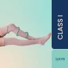 Sorgen Classique (Lycra) Medical Compression Stockings for Varicose Veins Class 1 Thigh Length in Eco-Friendly Zip Pouch