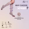 Sorgen Premiere Cotton Compression Stockings Class 2 Knee length for Varicose Veins